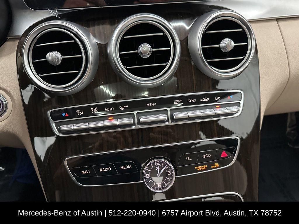 used 2021 Mercedes-Benz C-Class car, priced at $26,900