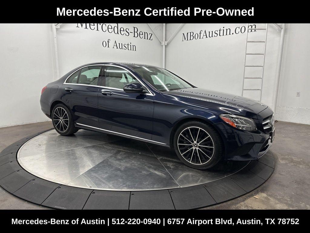 used 2021 Mercedes-Benz C-Class car, priced at $26,900