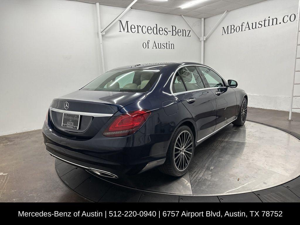 used 2021 Mercedes-Benz C-Class car, priced at $26,900