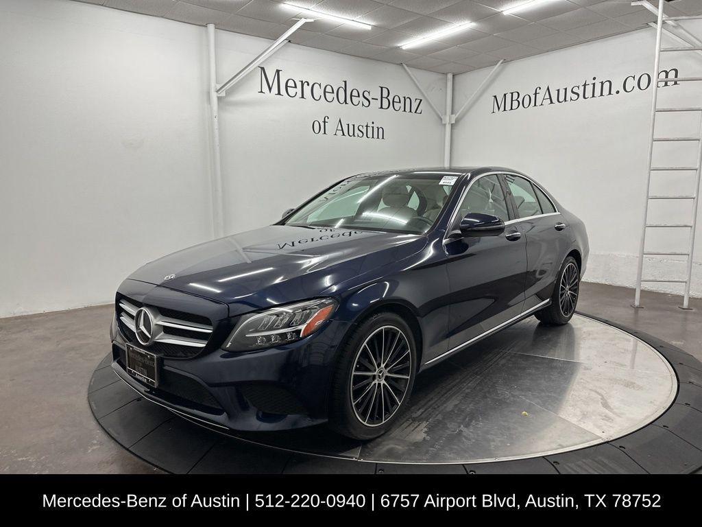 used 2021 Mercedes-Benz C-Class car, priced at $26,900