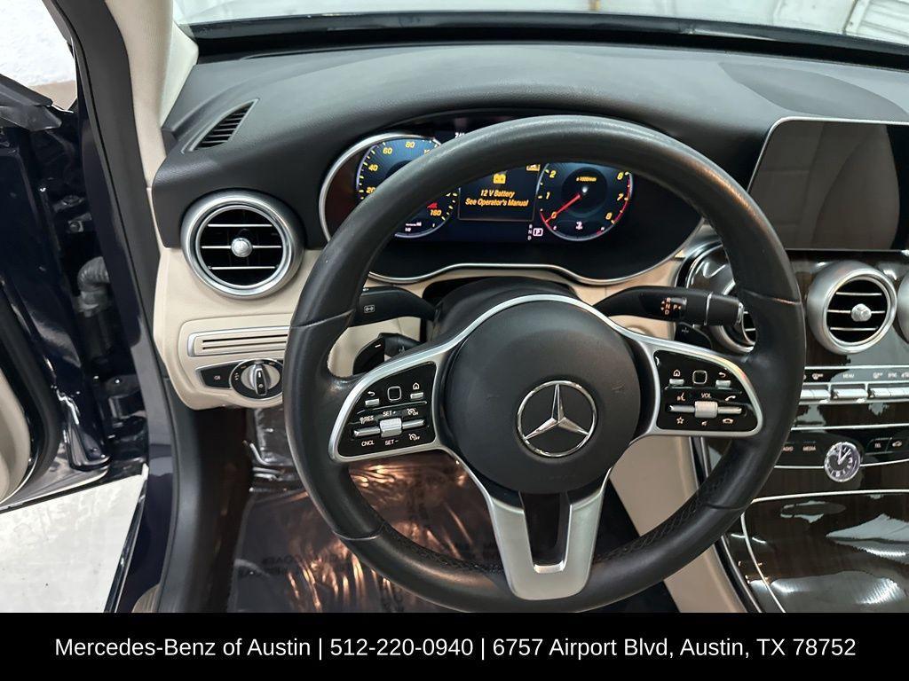 used 2021 Mercedes-Benz C-Class car, priced at $26,900