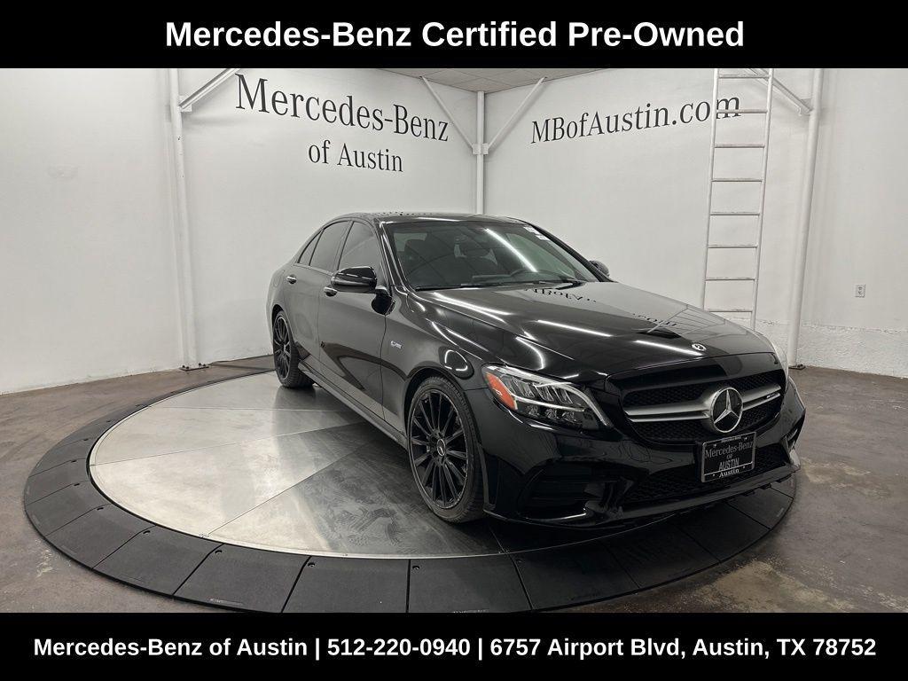 used 2020 Mercedes-Benz AMG C 43 car, priced at $38,900