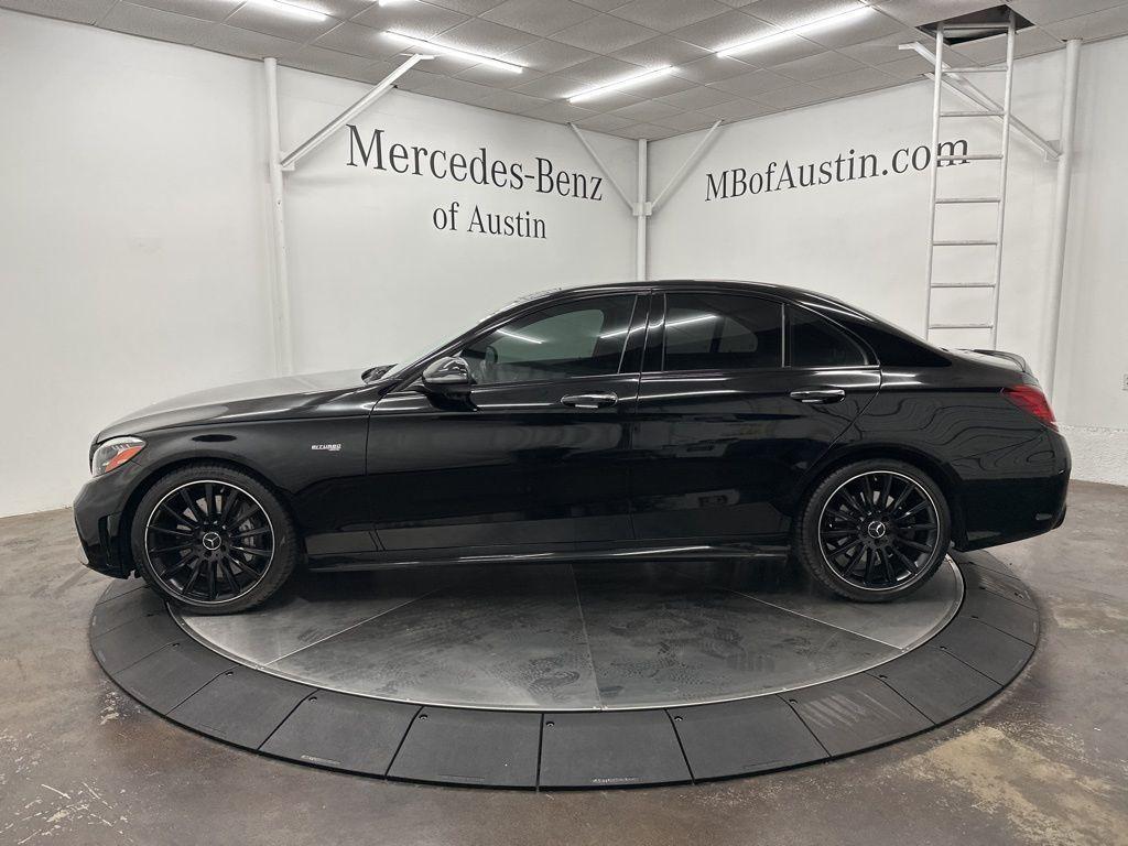 used 2020 Mercedes-Benz AMG C 43 car, priced at $38,900