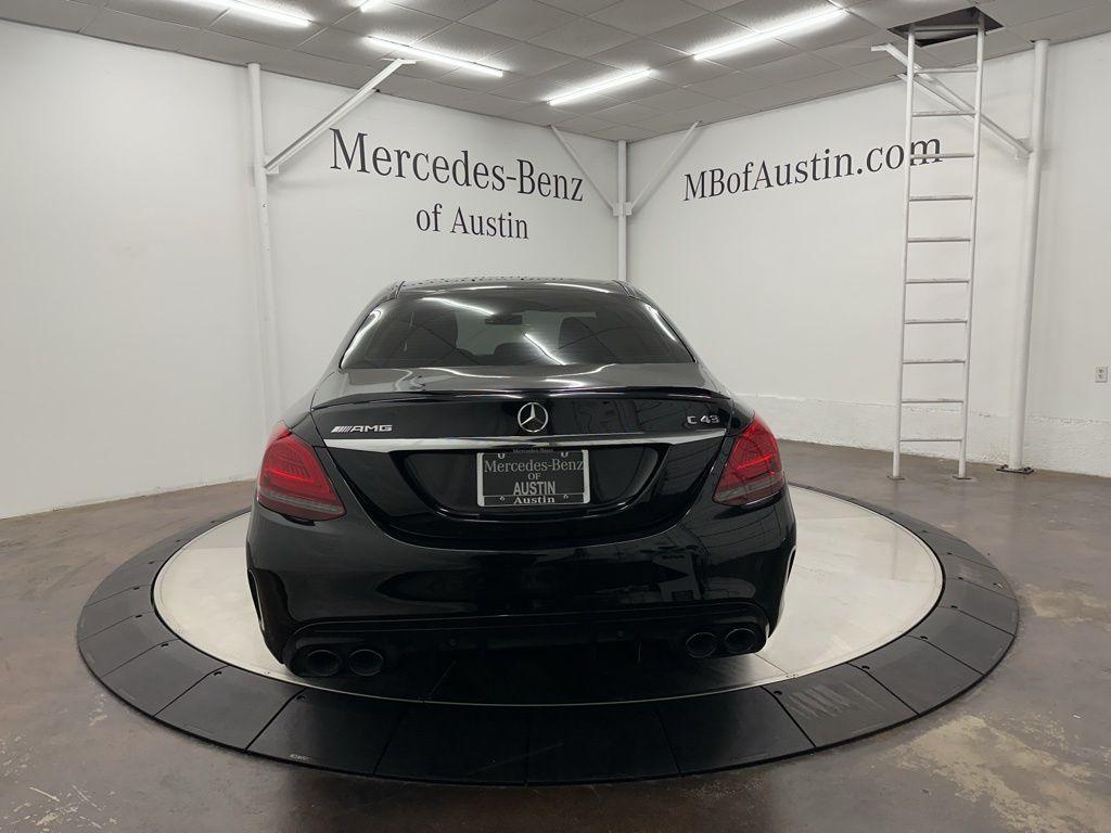 used 2020 Mercedes-Benz AMG C 43 car, priced at $38,900