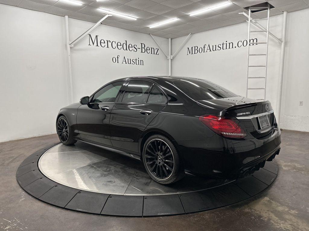 used 2020 Mercedes-Benz AMG C 43 car, priced at $38,900