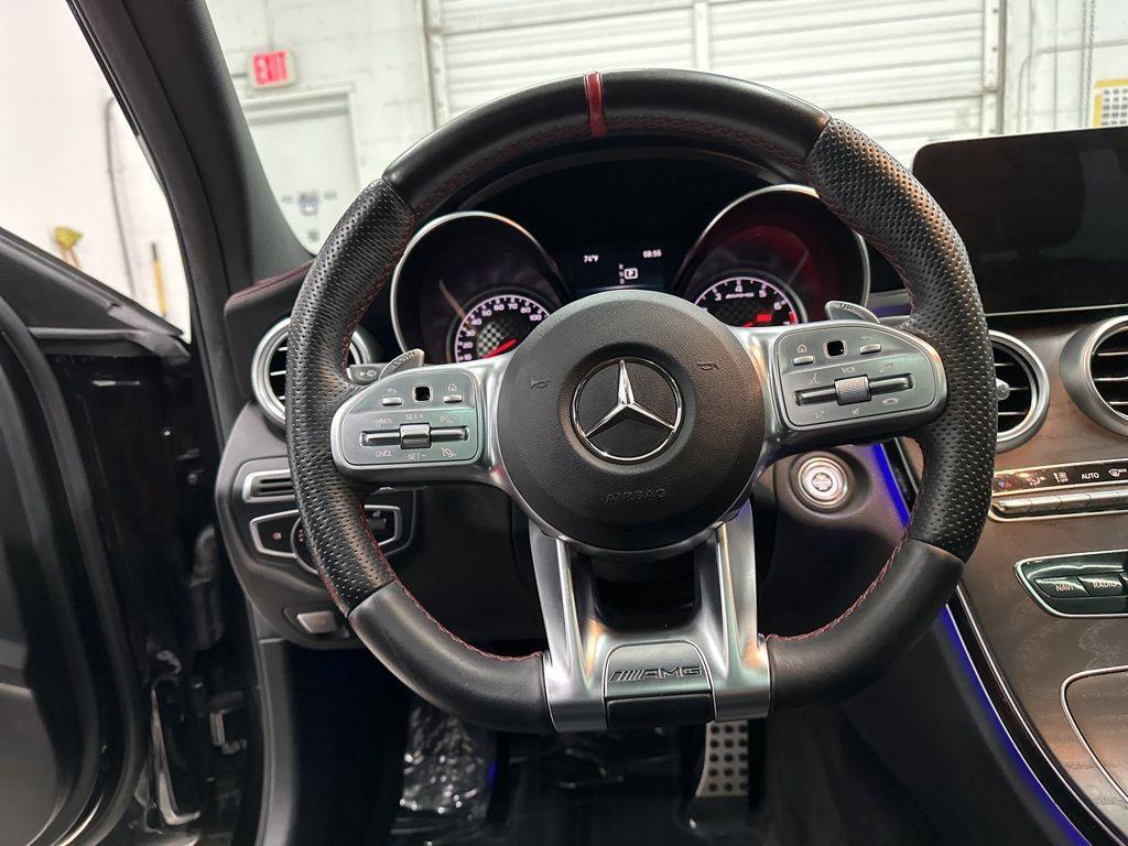 used 2020 Mercedes-Benz AMG C 43 car, priced at $38,900