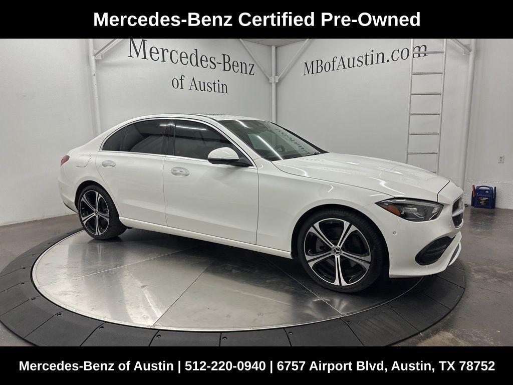 used 2024 Mercedes-Benz C-Class car, priced at $39,900