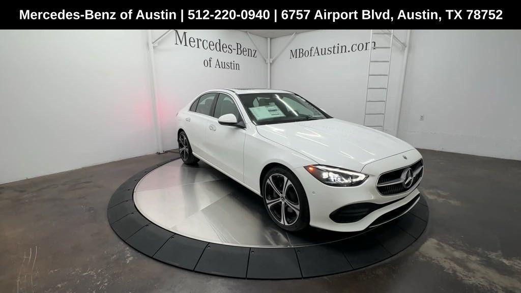 used 2024 Mercedes-Benz C-Class car, priced at $49,185