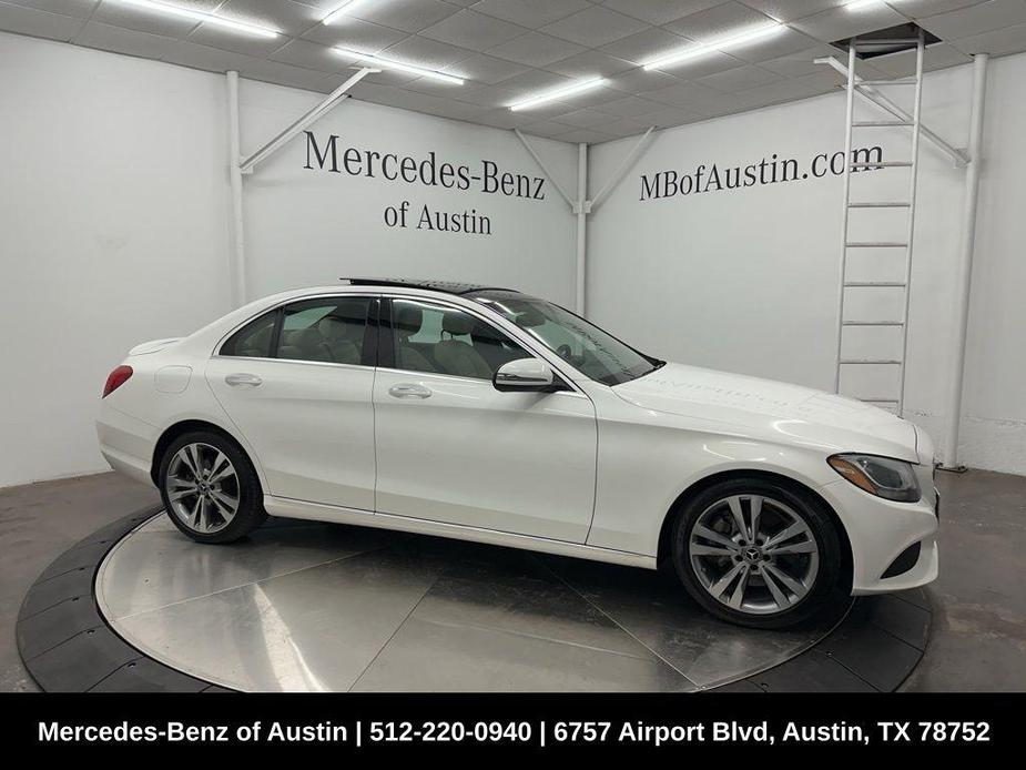 used 2018 Mercedes-Benz C-Class car, priced at $16,900