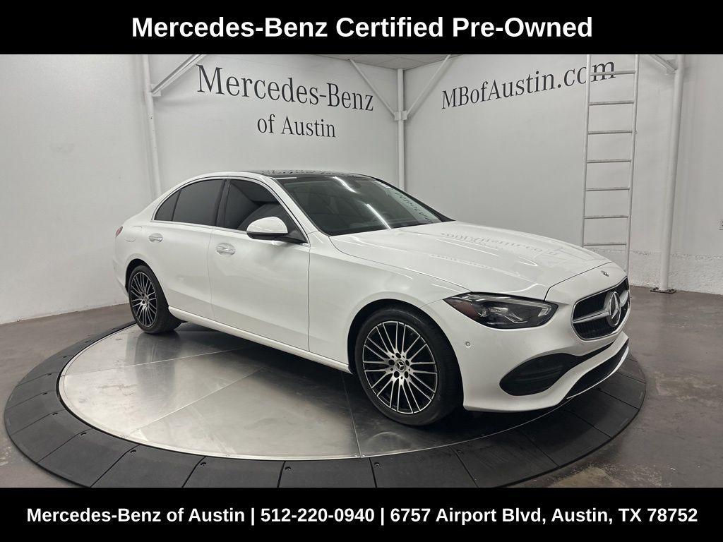 used 2023 Mercedes-Benz C-Class car, priced at $33,900