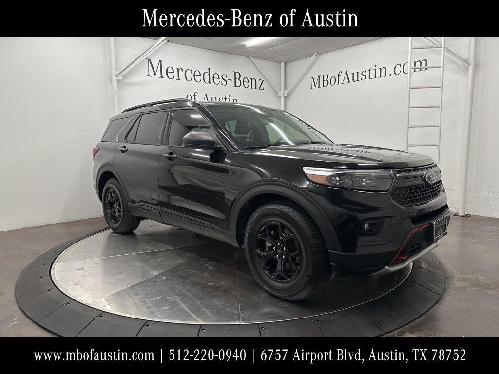 used 2022 Ford Explorer car, priced at $27,500