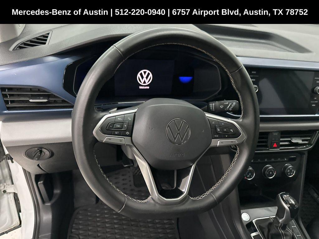 used 2022 Volkswagen Taos car, priced at $21,500