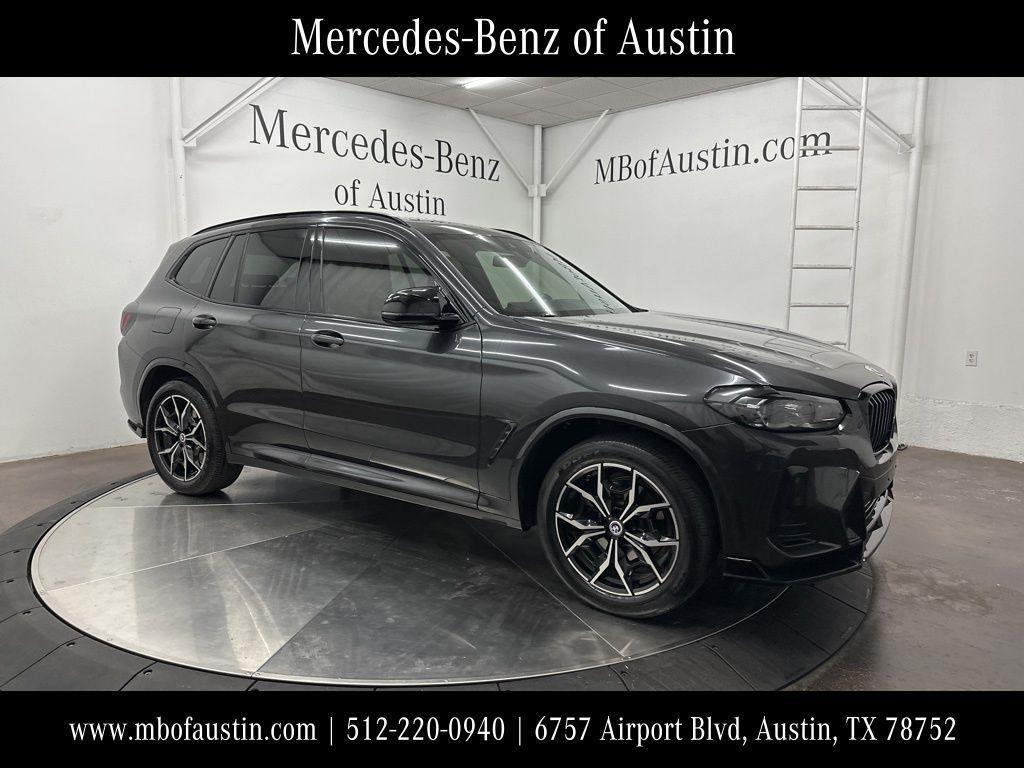used 2023 BMW X3 car, priced at $37,900