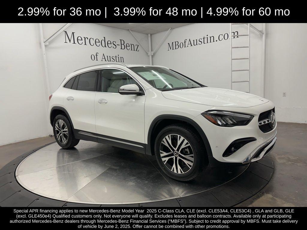 new 2025 Mercedes-Benz GLA 250 car, priced at $46,195