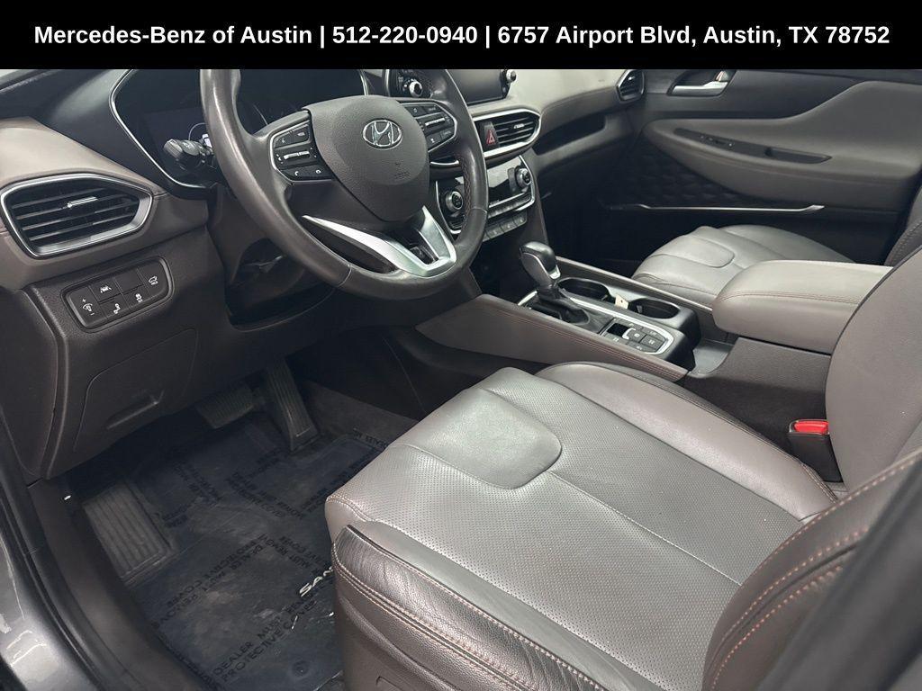 used 2019 Hyundai Santa Fe car, priced at $20,900