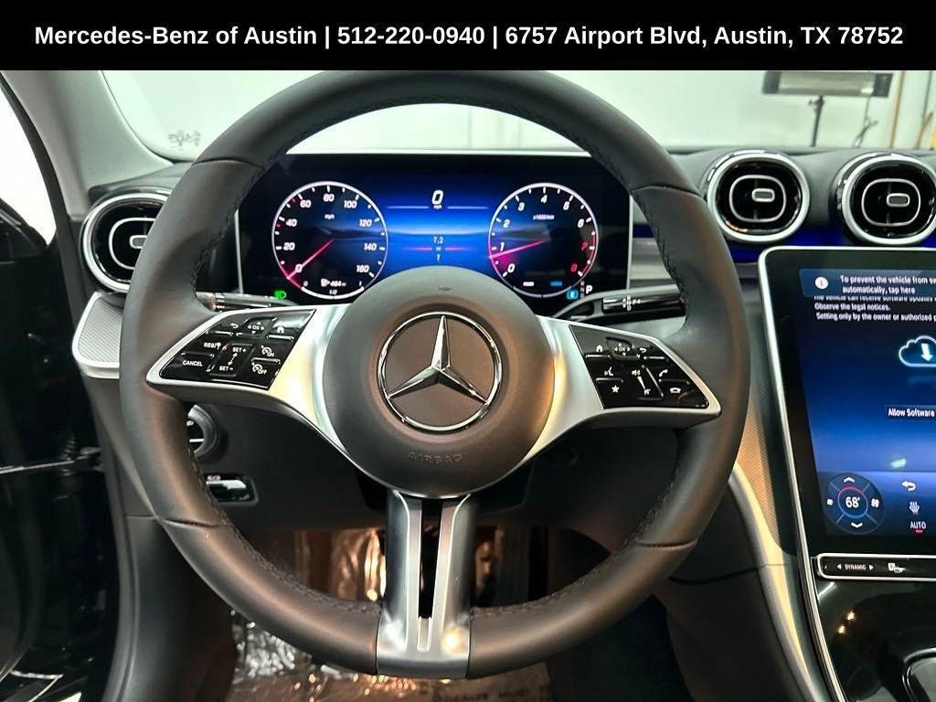 used 2025 Mercedes-Benz C-Class car, priced at $51,050