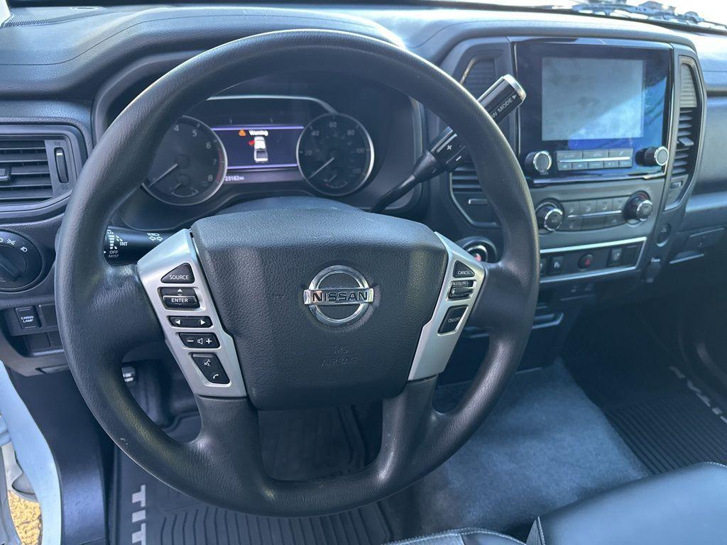 used 2021 Nissan Titan car, priced at $25,500
