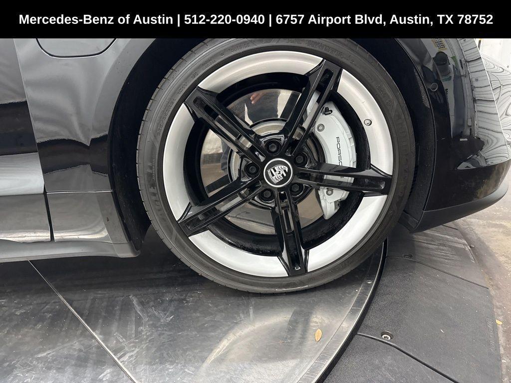 used 2022 Porsche Taycan car, priced at $73,900