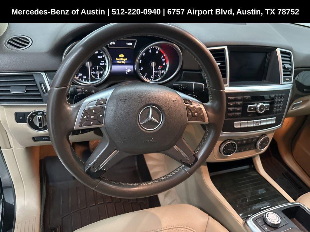 used 2015 Mercedes-Benz M-Class car, priced at $13,300