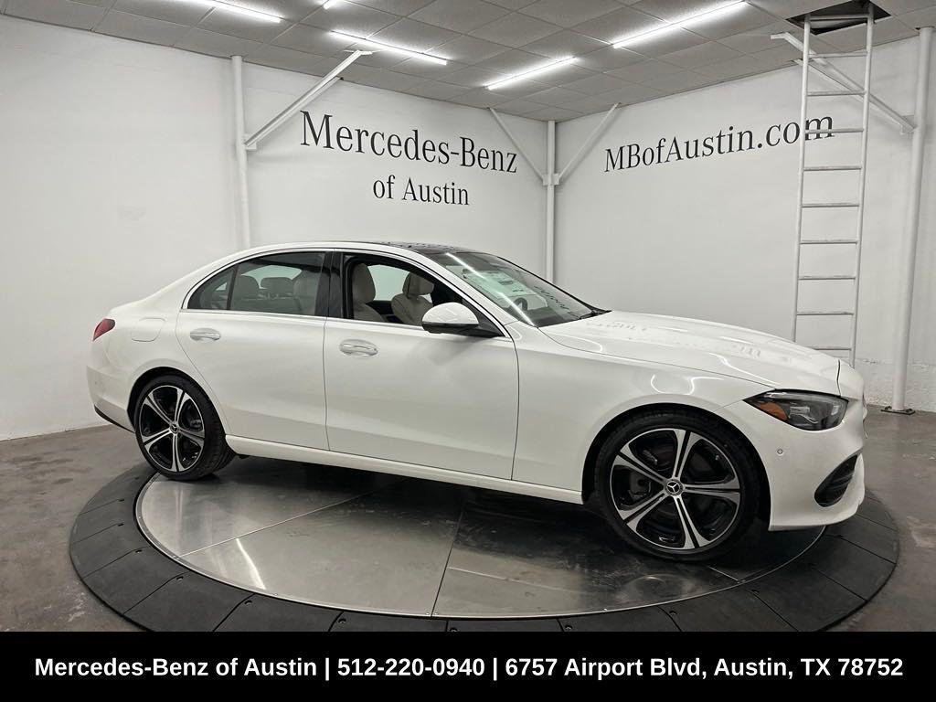 new 2025 Mercedes-Benz C-Class car, priced at $51,235