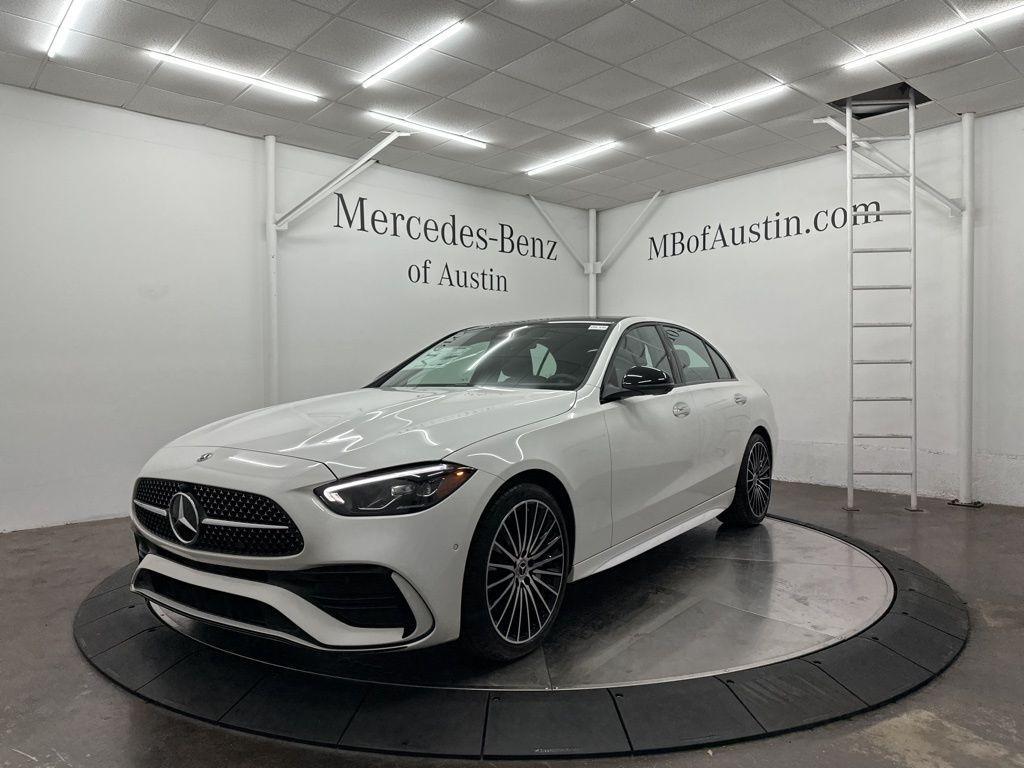 new 2025 Mercedes-Benz C-Class car, priced at $58,260