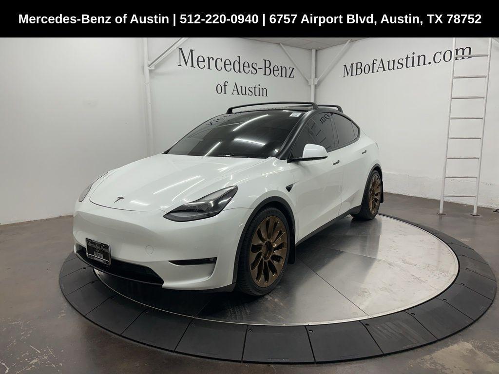 used 2022 Tesla Model Y car, priced at $27,900