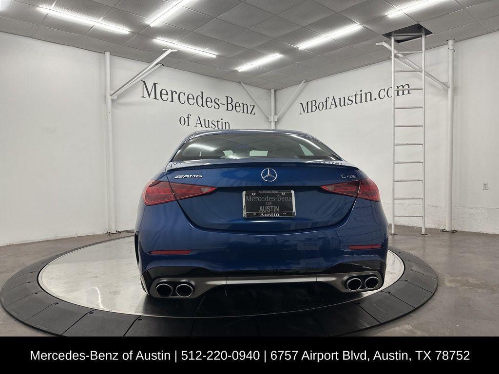used 2023 Mercedes-Benz AMG C 43 car, priced at $49,900