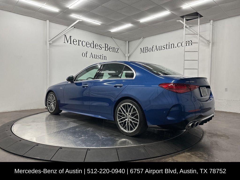 used 2023 Mercedes-Benz AMG C 43 car, priced at $49,900