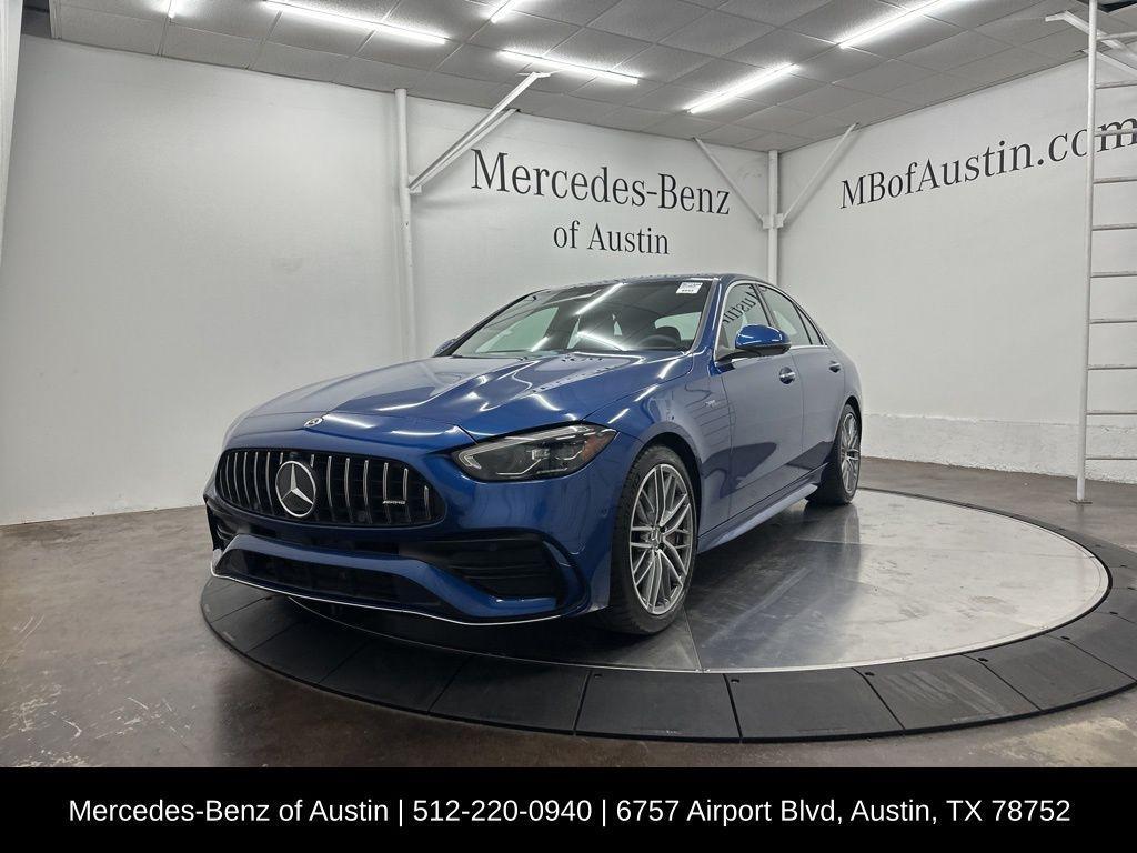 used 2023 Mercedes-Benz AMG C 43 car, priced at $49,900