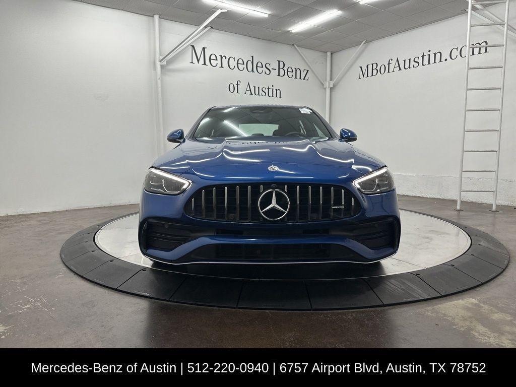 used 2023 Mercedes-Benz AMG C 43 car, priced at $49,900