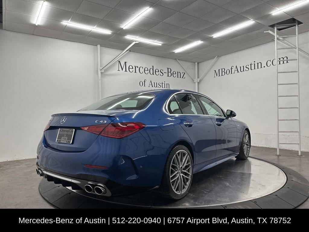 used 2023 Mercedes-Benz AMG C 43 car, priced at $49,900