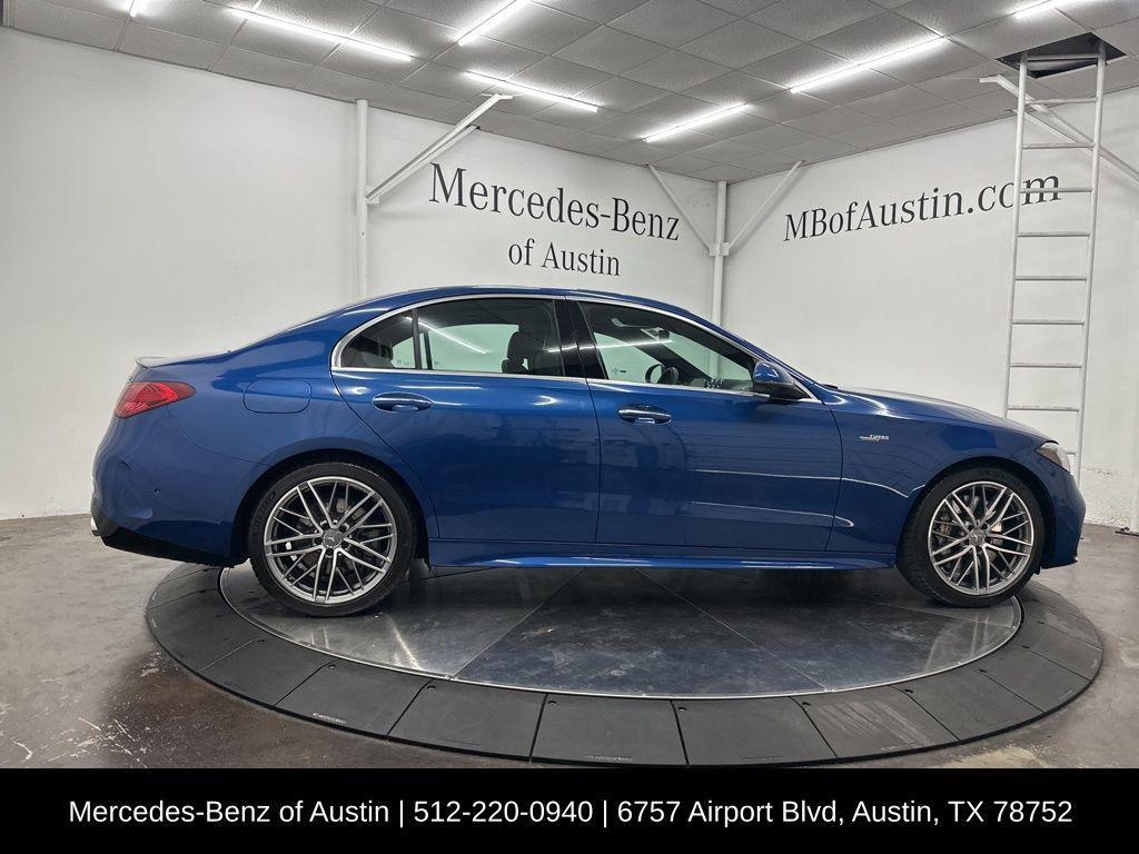 used 2023 Mercedes-Benz AMG C 43 car, priced at $49,900