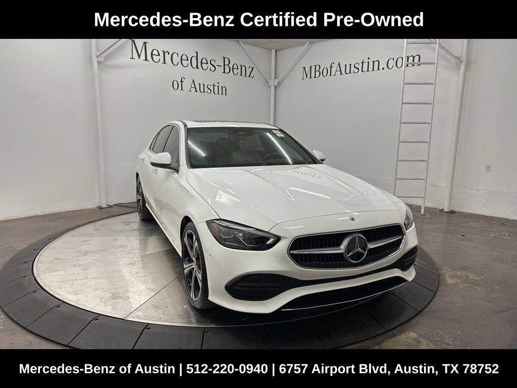 used 2024 Mercedes-Benz C-Class car, priced at $42,900