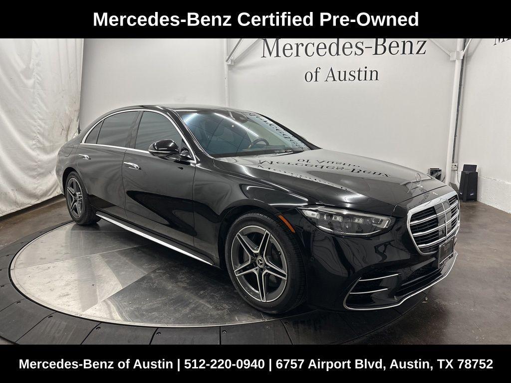 used 2022 Mercedes-Benz S-Class car, priced at $73,900