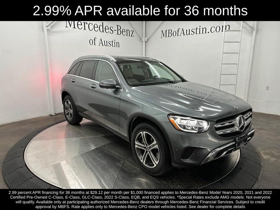 used 2021 Mercedes-Benz GLC 300 car, priced at $35,775