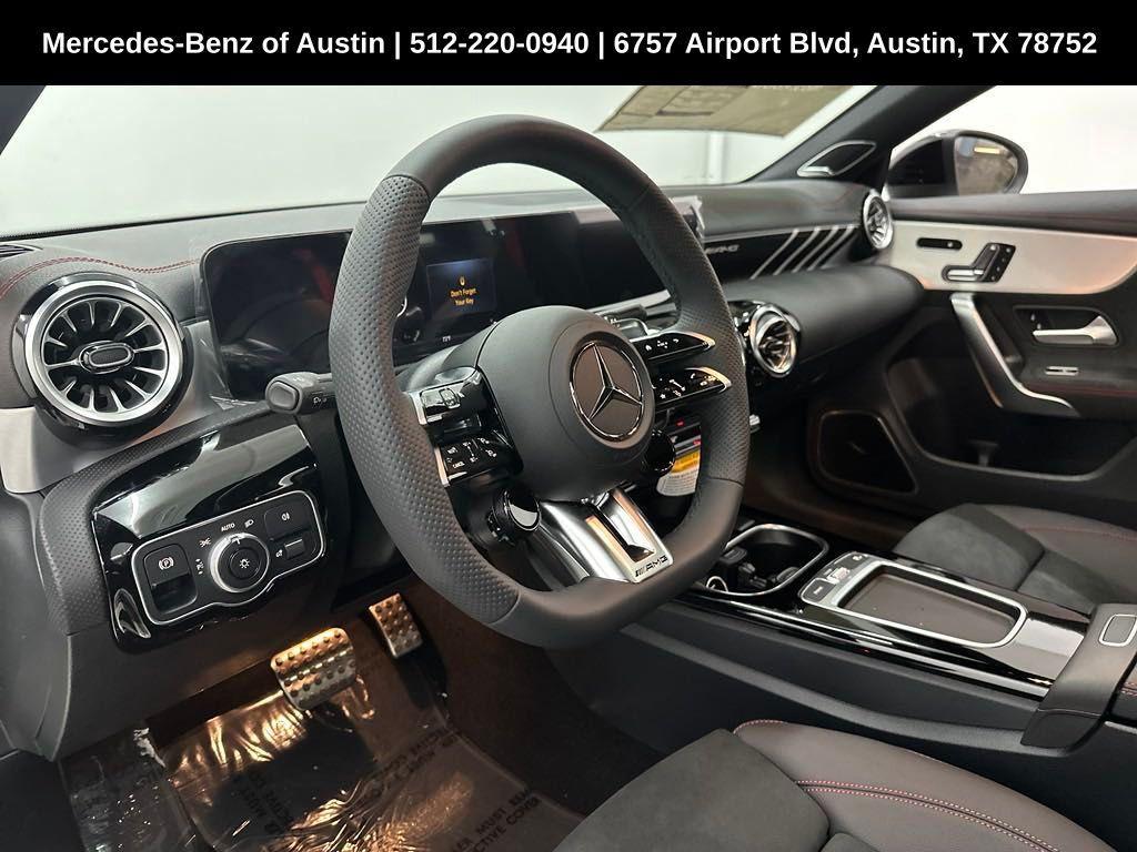 new 2025 Mercedes-Benz AMG CLA 35 car, priced at $61,510