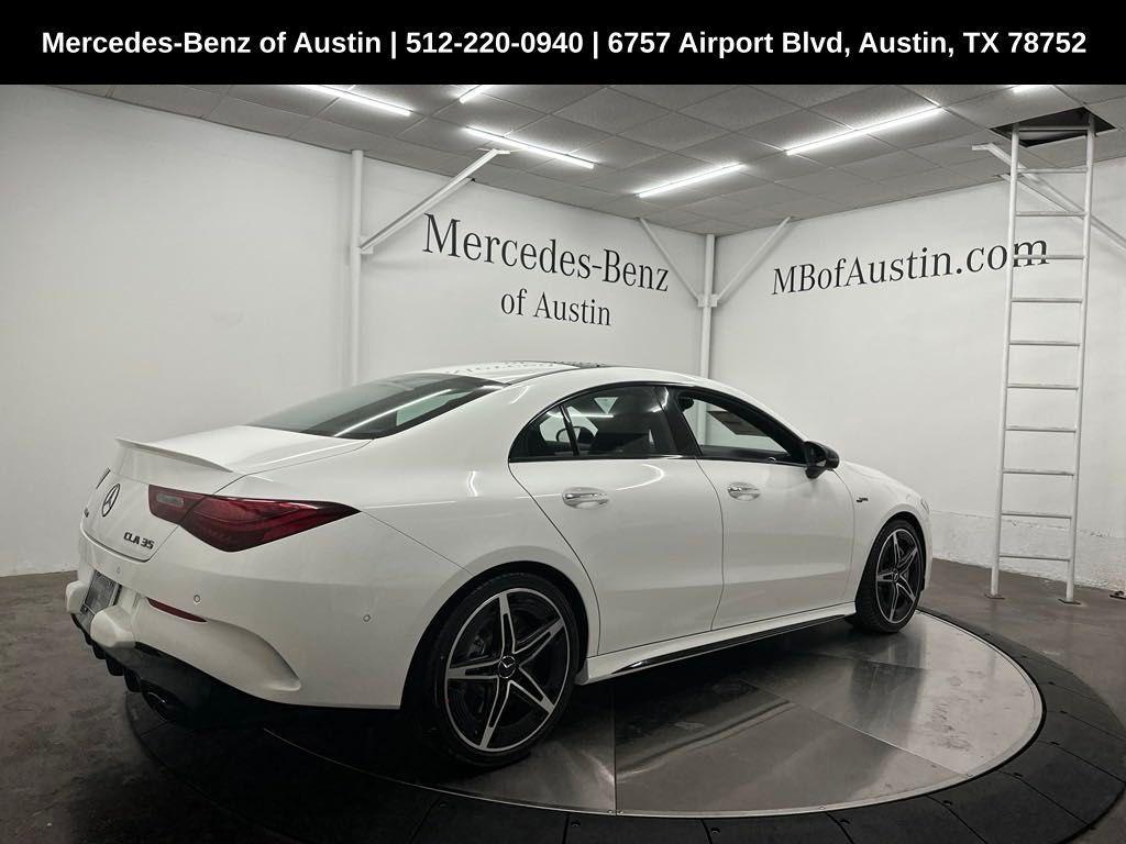 new 2025 Mercedes-Benz AMG CLA 35 car, priced at $61,510
