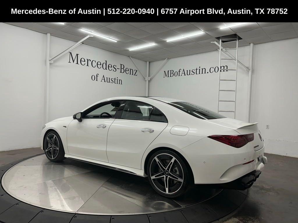 new 2025 Mercedes-Benz AMG CLA 35 car, priced at $61,510