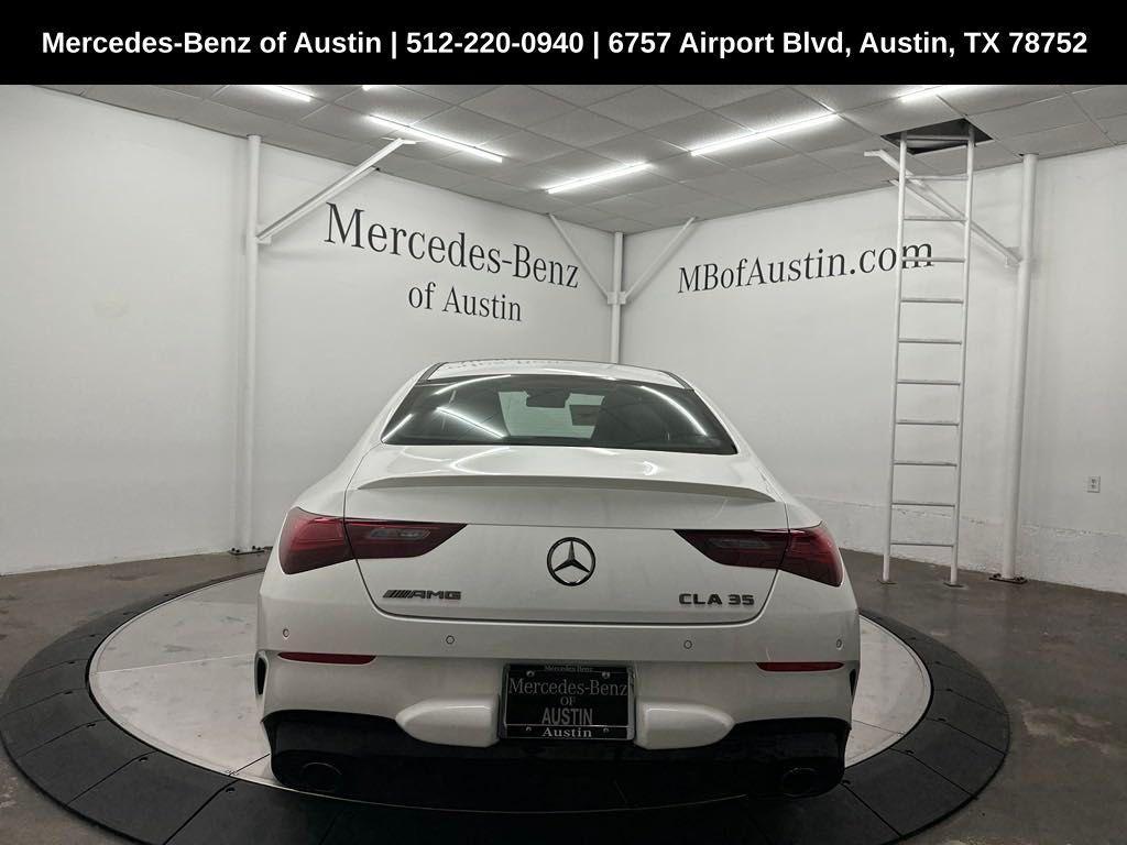 new 2025 Mercedes-Benz AMG CLA 35 car, priced at $61,510