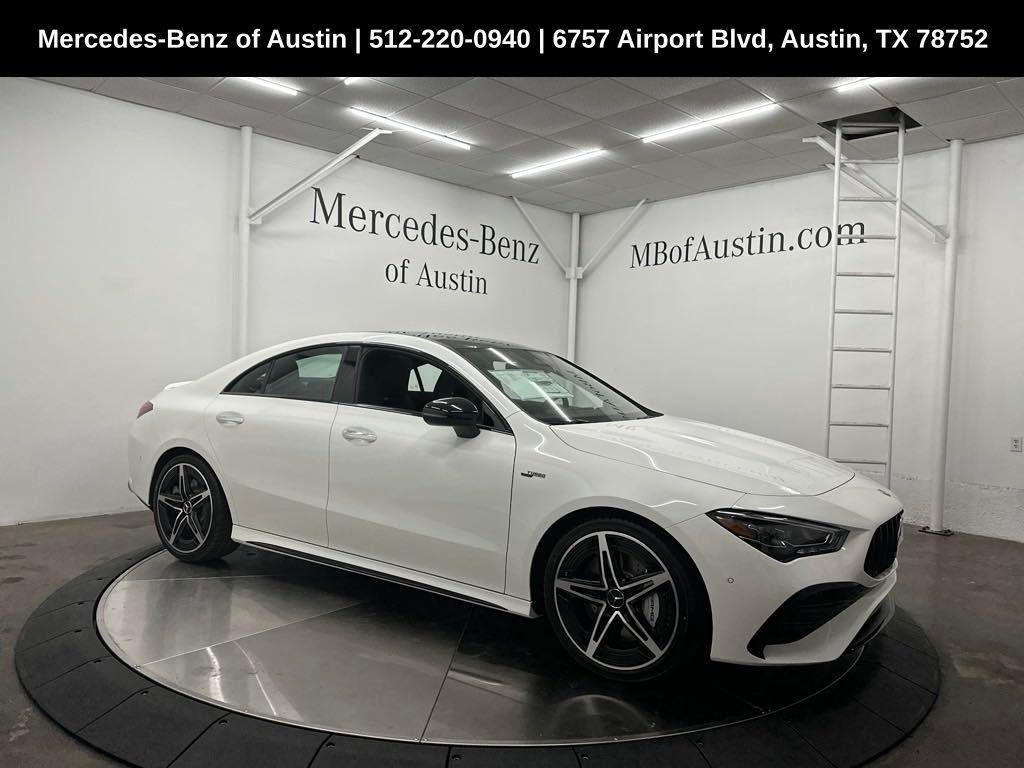 new 2025 Mercedes-Benz AMG CLA 35 car, priced at $61,510