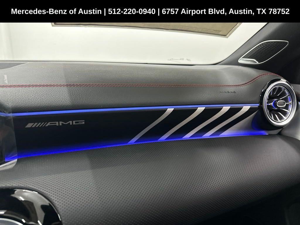 new 2025 Mercedes-Benz AMG CLA 35 car, priced at $61,510