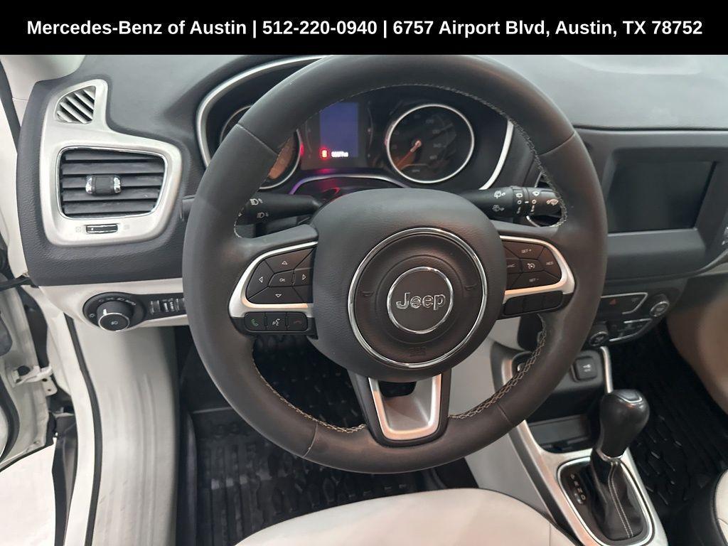 used 2021 Jeep Compass car, priced at $18,900