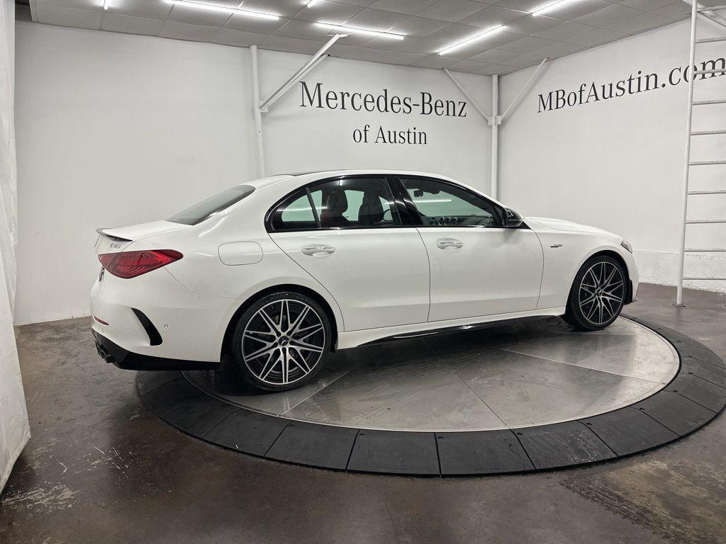 new 2025 Mercedes-Benz AMG C 43 car, priced at $73,030