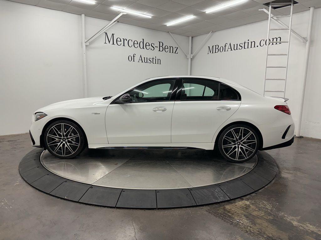 new 2025 Mercedes-Benz AMG C 43 car, priced at $73,030