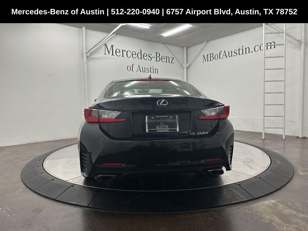 used 2017 Lexus RC 200t car, priced at $24,900