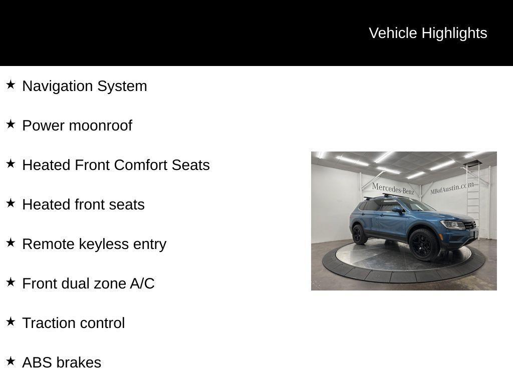 used 2019 Volkswagen Tiguan car, priced at $18,900