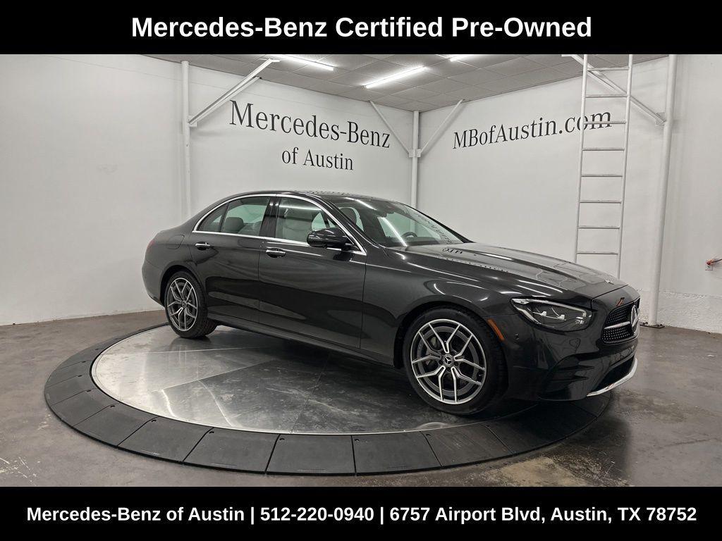 used 2021 Mercedes-Benz E-Class car, priced at $37,900