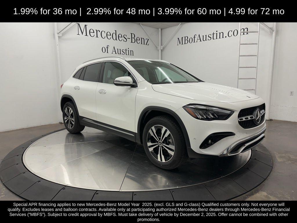 new 2025 Mercedes-Benz GLA 250 car, priced at $44,845