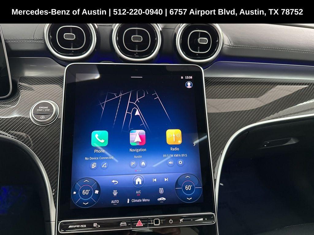 new 2025 Mercedes-Benz AMG C 43 car, priced at $74,830