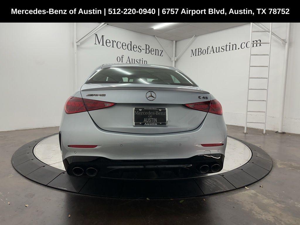 new 2025 Mercedes-Benz AMG C 43 car, priced at $74,830